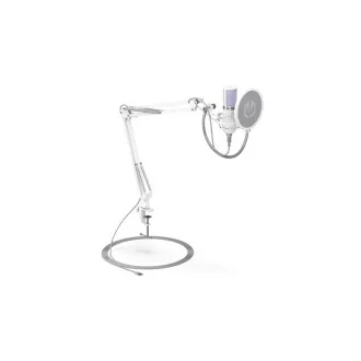 ENDORFY Mikrofon Solum Streaming Onyx White, USB, bela