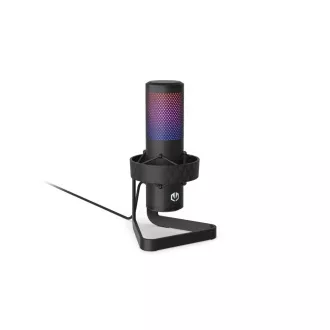 Endorfy Mikrofon AXIS Streaming / pretakanje / stativ / pop-up filter / RGB / USB