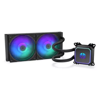 ENDORFY Vodni hladilnik Navis F240 ARGB, 2x120mm, LGA1851, AM5, črna