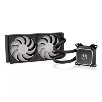 ENDORFY Vodni hladilnik Navis F240 ARGB, 2x120mm, LGA1851, AM5, črna