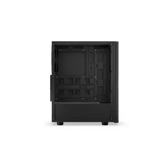 ENDORFY Ohišje Ventum 200 ARGB, Prozorna stranska plošča, ATX, 4x120mm ARGB ventilator, črno
