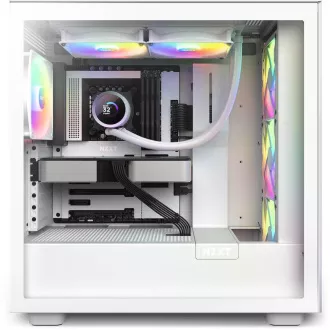 NZXT vodni hladilnik Kraken 280 RGB / 2x140mm ventilator / LCD zaslon / 6 let / LGA1851 / AM5