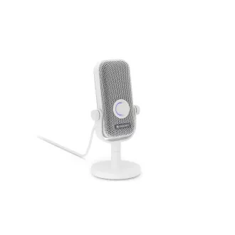 ENDORFY Mikrofon Solum Voice S Onyx White, USB-C, bela