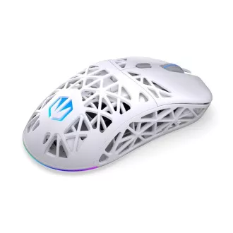 Endorfy Gaming Mouse LIV Plus Wireless Onyx White, brezžična, ARGB, bela