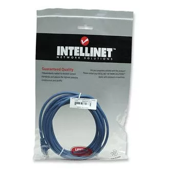 Intellinet Preklopni kabel Cat5e UTP 15m modri