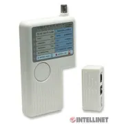 Intellinet preizkuševalnik kablov, 4 v 1, RJ11, RJ45, USB in BNC