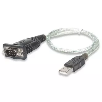 MANHATTAN Pretvornik USB na serijska vrata (USB AM / DB9M, RS232), blister