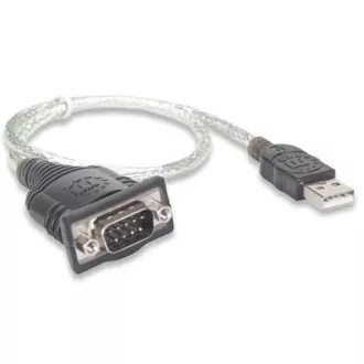 MANHATTAN Pretvornik USB na serijska vrata (USB AM / DB9M, RS232), blister