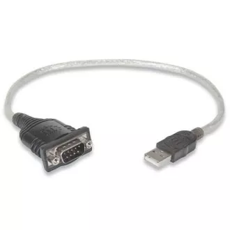 MANHATTAN Pretvornik USB na serijska vrata (USB AM / DB9M, RS232), blister
