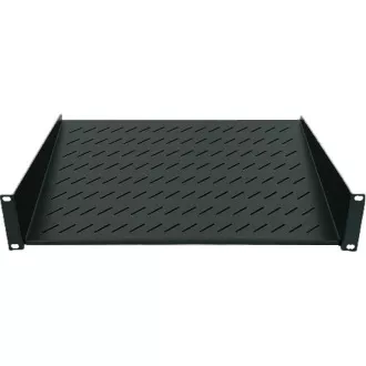 Intellinet Rack Shelf 19", fiksna polica, 1U, globina 150 mm, sprednja montaža, največja obremenitev 25 kg, črna