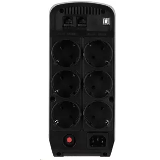 CyberPower PFC SineWave LCD GP UPS 900VA/540W, Schuko vtičnice