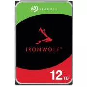 SEAGATE HDD 12TB IRONWOLF (NAS), 3,5", SATAIII, 7200 vrtljajev na minuto, 256 MB predpomnilnika