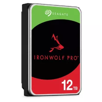 SEAGATE HDD 12TB IRONWOLF PRO (NAS), 3,5", SATAIII, 7200 vrt/min, predpomnilnik 256 MB, CMR