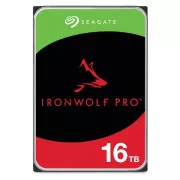 SEAGATE HDD 16TB IRONWOLF PRO (NAS), 3,5", SATAIII, 7200 vrtljajev na minuto, 256 MB predpomnilnika