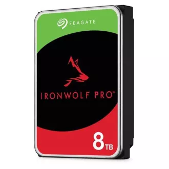 SEAGATE HDD 8TB IRONWOLF PRO (NAS), 3,5", SATAIII, 7200 vrtljajev na minuto, 256 MB predpomnilnika SEAGATE HDD 8TB IRONWOLF PRO (NAS), 3,5", SATAIII, 7200 vrtljajev na minuto, 256 MB predpomnilnika