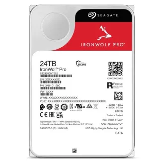 SEAGATE HDD IRONWOLF PRO (NAS) 24TB SATAIII/600, 7200 vrtljajev na minuto