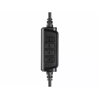 Sandberg Slušalke za klepet z mikrofonom, USB, stereo, črne