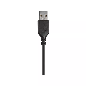 Sandberg Slušalke za klepet z mikrofonom, USB, stereo, črne