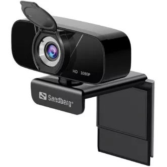 Sandberg Spletna kamera USB Chat 1080p, črna