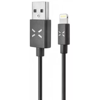 Kabel za prenos podatkov in polnjenje FIXED, USB-A -> Lightning (MFI), 20 W, dolžina 1 m, bel