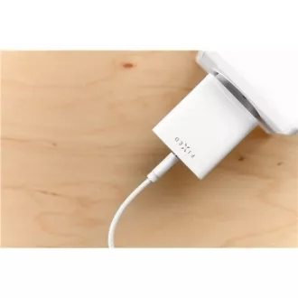 Omrežni polnilec FIXED, priključek USB-C USB-A, podpora PD, 30 W, bel Omrežni polnilec FIXED, priključek USB-C USB-A, podpora PD, 30 W, bel
