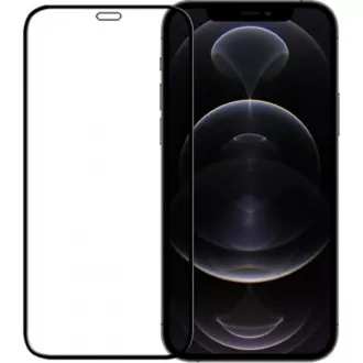 Zaščitno steklo FIXED Full Cover za Apple iPhone 12/12 Pro, črno