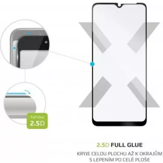 FIXED zaščitno steklo Full-Cover za Samsung Galaxy A12, črno FIXED zaščitno steklo Full-Cover za Samsung Galaxy A12, črno