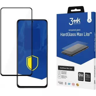 3mk kaljeno steklo HardGlass Max Lite Black za Xiaomi Redmi Note 11 4G / 11S 4G