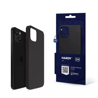 3mk Zaščitni ovitek HARDY Silikonski magnetni ovitek za Apple iPhone 14 Plus, Graphite