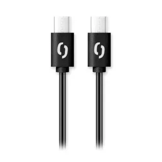 ALIGATOR podatkovni kabel POWER 100W, USB-C/USB-C 5A, dolžina 1, 5 m, črn