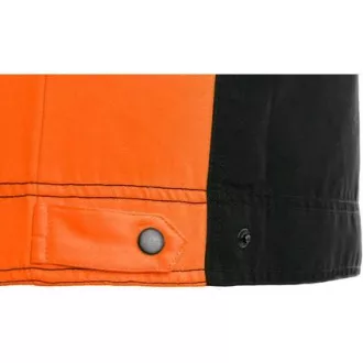 Bluza CXS SIRIUS BRIGHTON, črno-oranžna, velikost 62