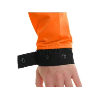 Bluza CXS SIRIUS BRIGHTON, črno-oranžna, velikost 64