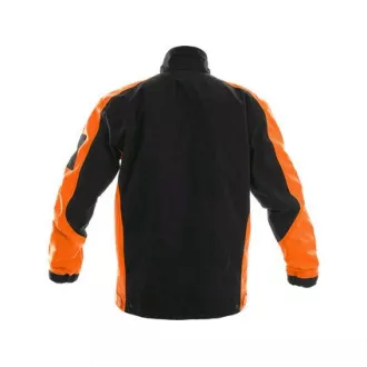Bluza CXS SIRIUS BRIGHTON, črno-oranžna, velikost 64