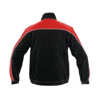 Bluza CXS ORION OTAKAR, moška, črno-rdeča, velikost 50