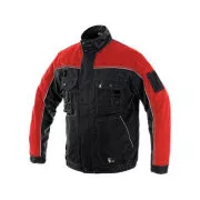 Bluza CXS ORION OTAKAR, moška, črno-rdeča, velikost 54