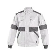 Bluza CXS LUXY EDA, moška, belo-siva, velikost 48