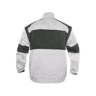 Bluza CXS LUXY EDA, moška, belo-siva, velikost 62