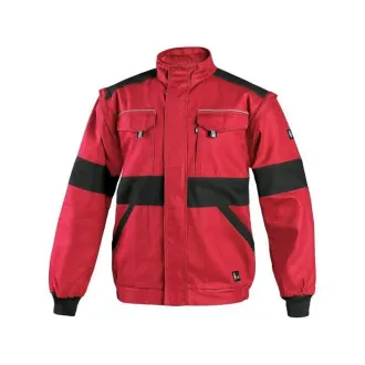 Bluza CXS LUXY EDA, moška, rdeča in črna, velikost 46