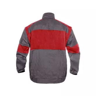 Bluza CXS LUXY EDA, moška, sivo-rdeča, velikost 48