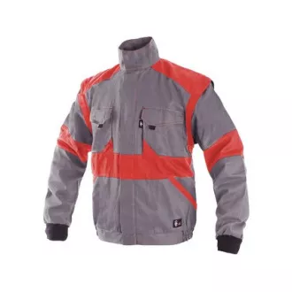 Bluza CXS LUXY EDA, moška, sivo-rdeča, velikost 68