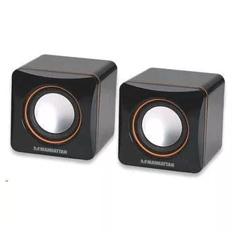 MANHATTAN Speakers 2.0 2600 Series zvočniški sistem, USB napajanje MANHATTAN Speakers 2.0 2600 Series zvočniški sistem, USB napajanje