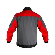 Bluza CXS PHOENIX PERSEUS, sivo-rdeča, velikost 50