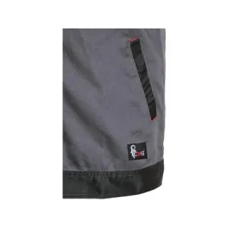 Bluza CXS PHOENIX PERSEUS, sivo-rdeča, velikost 52