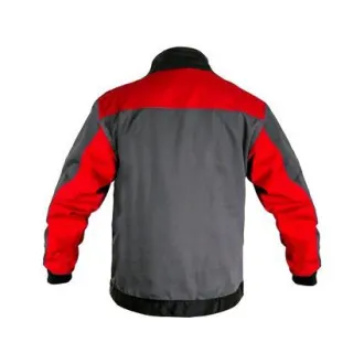 Bluza CXS PHOENIX PERSEUS, sivo-rdeča, velikost 54