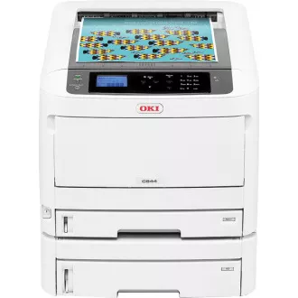 Oki C844dnw, LED, A3, 36/36 strani na minuto, 1200x1200 dpi, obojestranski tisk, USB 2.0, Ethernet