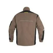 Bluza CXS STRETCH, moška, bež-črna, velikost 46