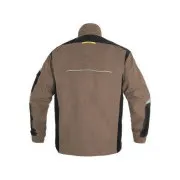 Bluza CXS STRETCH, moška, bež-črna, velikost 52