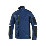 Bluza CXS STRETCH, moška, temno modro-črna, velikost 46