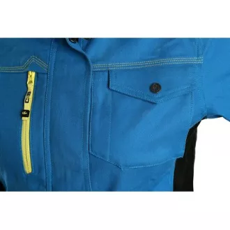 Bluza CXS STRETCH, 170-176cm, moška, srednje modro-črna, velikost 56