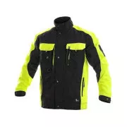 Bluza CXS SIRIUS BRIGHTON, 170-176cm, črno-rumena, velikost 64